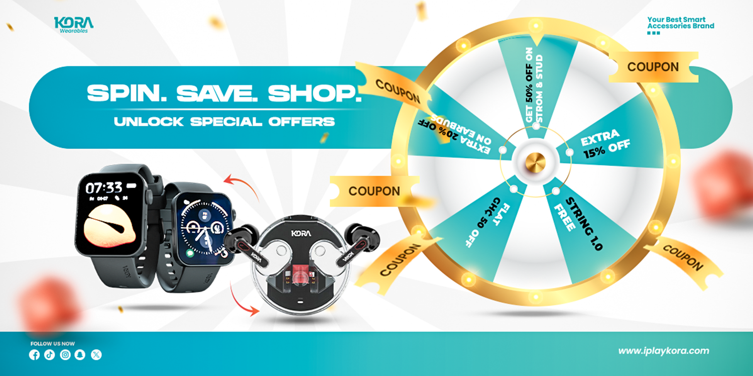 Kora Wearables Spin Offers Wheel 2025